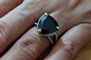 Sterling Silver Ring - Size N - Stamped for Silver (S45)