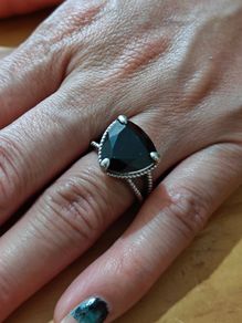 Sterling Silver Ring - Size N - Stamped for Silver (S45)
