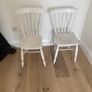 Kitchen Chairs x 2 - Windsor - Antique Farmhouse. Image 5