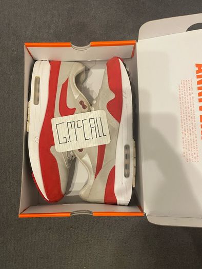 Air Max 1 Anniversary Red - 12uk