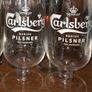 Carlsberg Pilsner Stemmed Pint Glasses Image 2