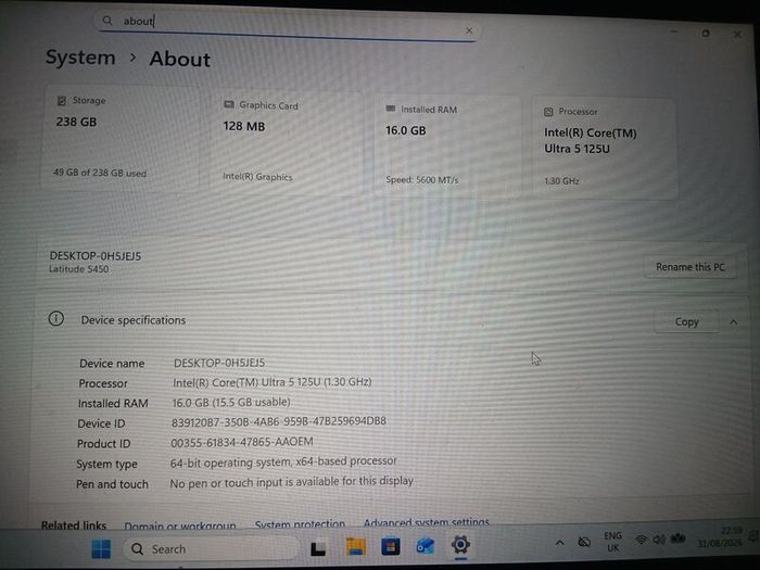 Dell Latitude 5450 laptop