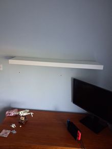 Ikea Lack floating shelf