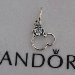 Pandora Disney Minnie Mouse Silhouette Charm New