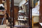 Mahogany Cheval Mirror