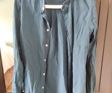 Navy Summer Long Sleeve Shirt