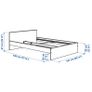 Ikea Double Bed Image 6