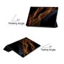 Premium Smart Cover For Samsung Galaxy Tab S8 Ultra Trifold Case Black Image 3