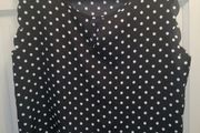 Poka dot design blouse 16 to 18