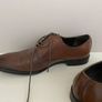 John White tan brown Moore leather shoes, Size 9, EU 43, dress shoe Image 5