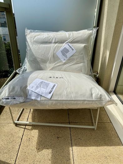 Luxury modular chairs x 2 (with original packaging)