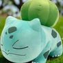 Pokemon Huge Sleeping Bulbasaur  18 Inch Plush Image 2