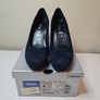 Gabor Gab270 Court Shoe - Navy Suede RRP 80 Euro Soft & Smart UK 5  & UK 4.5 New & Boxed Image 8