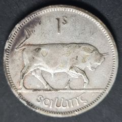 Ireland 1942 1s Shilling Silver Coin