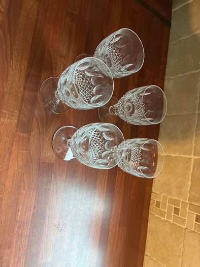 Waterford crystal glasses x5