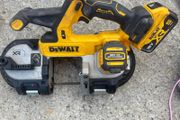 DeWalt DCS378N 18V XR Brushless Portable Band Saw &amp;5 amp