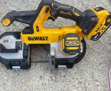 DeWalt DCS378N 18V XR Brushless Portable Band Saw &5 amp