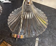 Large Pendant Clear Glass