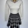 Karen Millen Knit Skater Dress,  Size Large Image 6