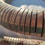 1970's  Indigenous Chilean 60 Inch Articulated Wooden Snake Image 5