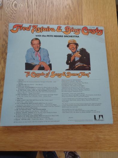 Bing Crosby & Fred Astaire Vinyl LP for Sale