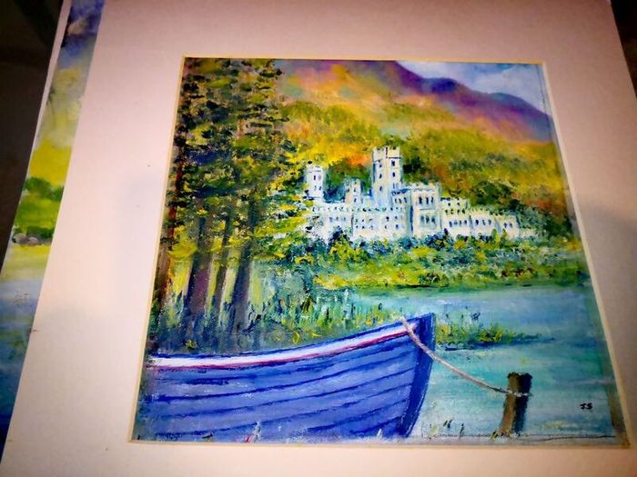 Kyle more Abbey painting