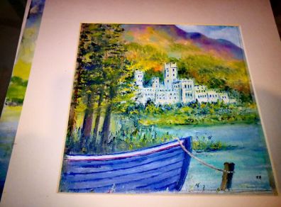 Kyle more Abbey painting