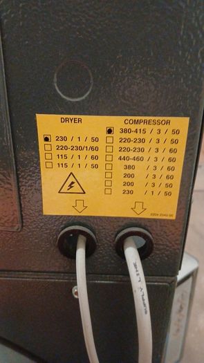 AtlasCopco 3 phase Compressor