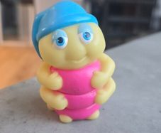 Snugbug HTF Glo Glow Worm Bug Hasbro 1985 same Era as MLP G1 My Little Pony