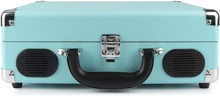 Belt-Drive 3-Speed Portable Record Player Bluetooth Vinyl Turntable with Built in