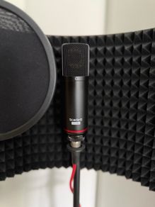 Condenser Microphone + accessories
