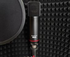Condenser Microphone + accessories