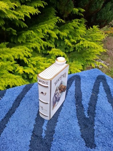 Horse porcelain whiskey carafe postage possible
