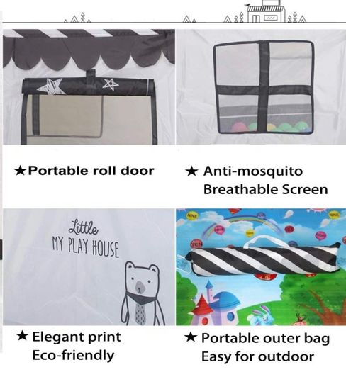 Girls Indoor Outdoor Play Tents Kids Playhouse Palace Tents (FREE POSTAGE)