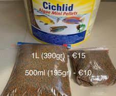 Tetra Cichlid Algae Mini Pellets