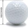 Led Golf Balls Glow Golf Balls, Flashing Glowing Golf Ball, Night Glow Flash Light up, Long Lasting Bright Night Sports, 6 Colors for Your Choice Image 3