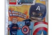 Captain America Lego Minifigure Foil Pack  242106
