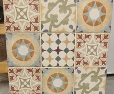 Colourful tiles