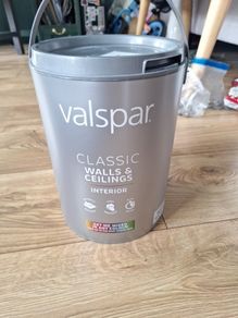 5L oval room blue colour matched valspar