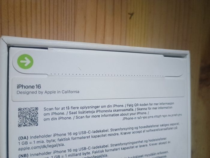 Iphone 16 128gb (brand New, Sealed)
