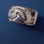 New silver vintage ring with dragon Image 6