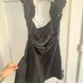 zara black dress with back laces Image 2