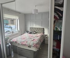 White slide robe wardrobe