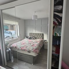 White slide robe wardrobe