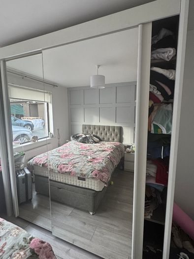 White slide robe wardrobe