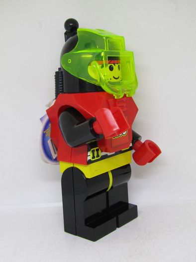 Very Rare Vintage Lego Grosvenor Aquazone Divers Red And Black Large Figure 27cm High 12" Tall Lego Bubble Bath Bath Foam Still Full Condition Very Good Original Condition As Pictured Never Used From Old Stock Height 27cm Lego Tag Is Still On The Figure Y