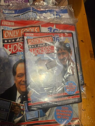 Only Fools And Horses Dvd And Magazines X 29 Complete With Advertising  Cards And Boards. See Photos For Same