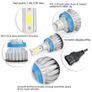2X 8000lm CREE H11 H9 H8 H7 HB3 9005 9006 HB4  H4 9003 LED Headlight Kits Hi/Lo Power Bulb Bulbs 6000K White Bulb Image 2