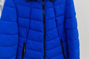 Stunning Quilted Jacket - Dutch brand District- Royal Blue - UK 8 generous - BNWT RRP 129