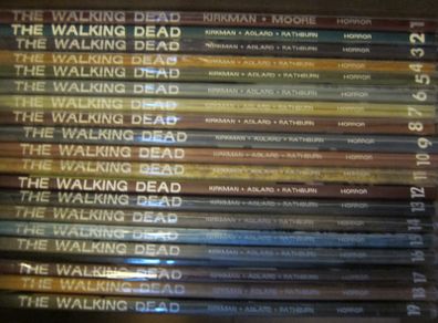 The Walking Dead graphic novels issues 1 to 20